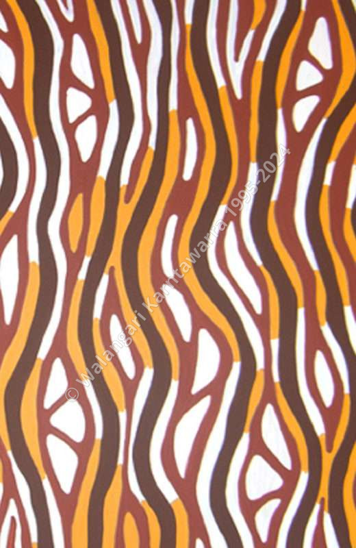 contemporary aboriginal painting water dreaming 091 by walangari karntawarra